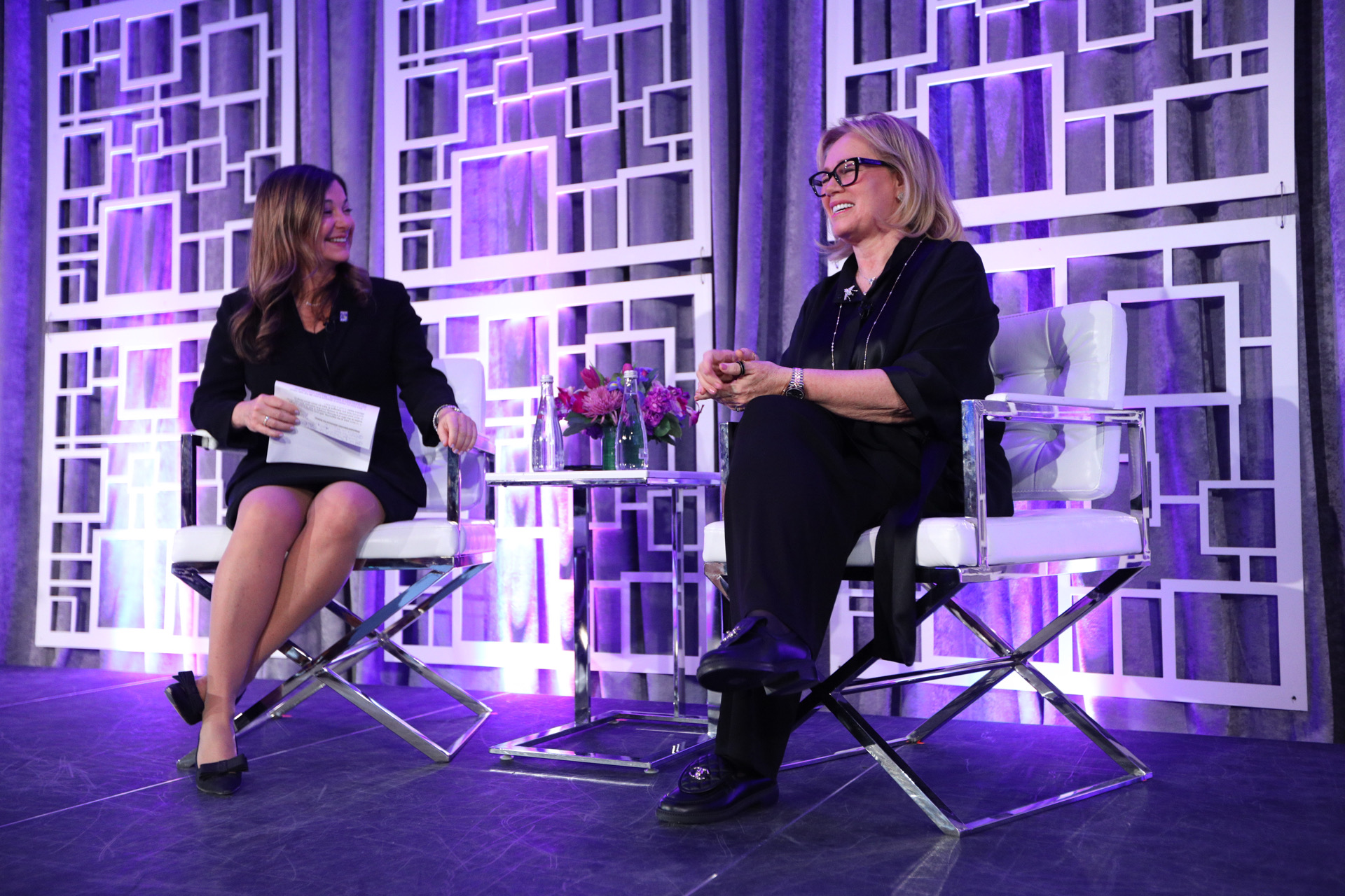 Mary DePaoli, EVP & Chief Marketing Officer and Arlene Dickinson on a panel at RBC International Women’s Day event